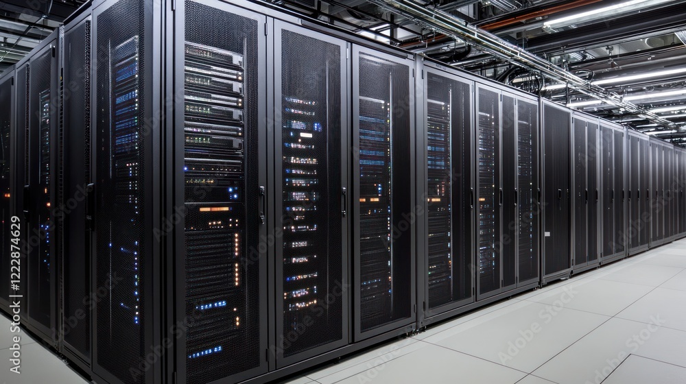 Server Room Data Center Network Technology Infrastructure Server Room Data Center Network Technology Infrastructure