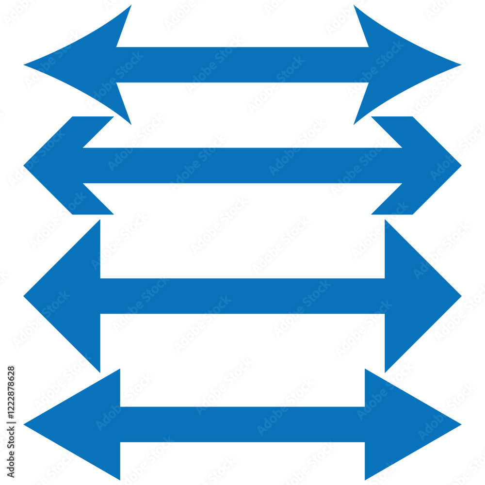 Dual sided arrow vector, icon, silhouette design. Semicircular thin, long double ended arrow vector design for website, app and logo design. Vector illustration of duel side arrow eps 10. Dual sided arrow vector, icon, silhouette design. Semicircular thin, long double ended arrow vector design for website, app and logo design. Vector illustration of duel side arrow eps 10.