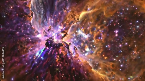 Cosmic Explosion: Birth of a Nebula
