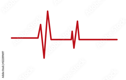 Png life line icon vector. Heartbeat line icon. Medetsina sign. Cardiogram line icon, png,sign. Heart pulse silhouette, icon, symbol. Vector illustration.	
