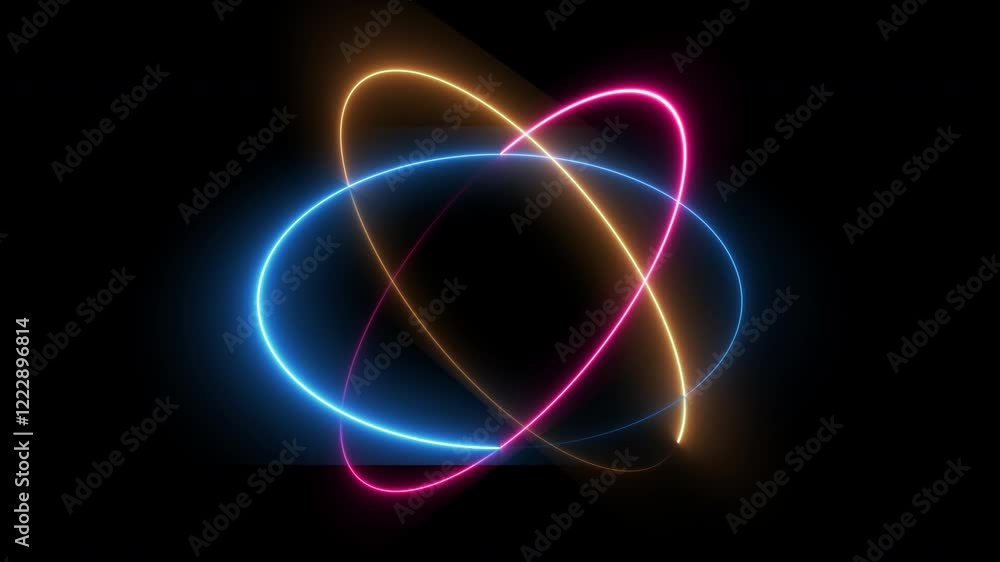 Glowing Atom Animation with Spinning Electrons Seamless Loop Holographic 3D Model Alpha Channel Science Physics Chemistry Visualization Glowing Atom Animation with Spinning Electrons Seamless Loop Holographic 3D Model Alpha Channel Science Physics Chemistry Visualization