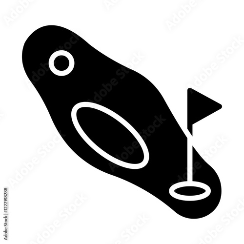 Fairway glyph icon
