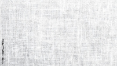 White linen fabric texture close up with soft natural fibers and empty space for design or text overlay backgrounds