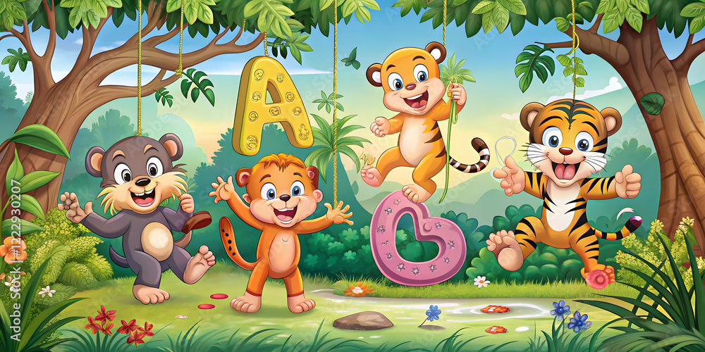 Alphabet Jungle Adventures Where Learning Letters Becomes Playful Fun Alphabet Jungle Adventures Where Learning Letters Becomes Playful Fun