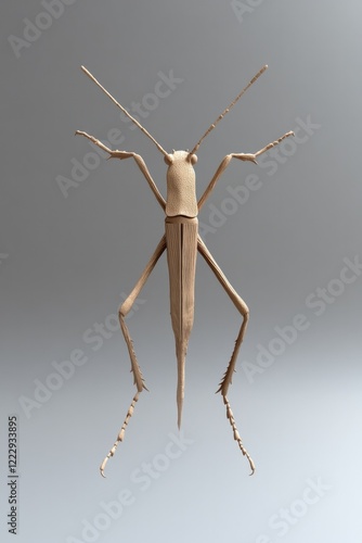 Wallpaper Mural Intricate design showcases grasshopper with elongated limbs and Torontodigital.ca