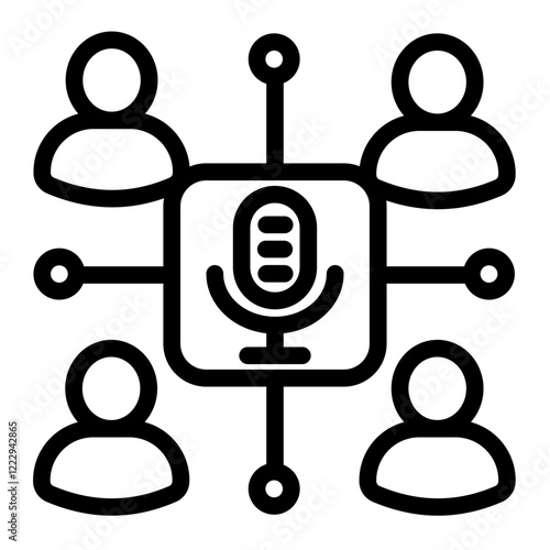 Group Icon Outline