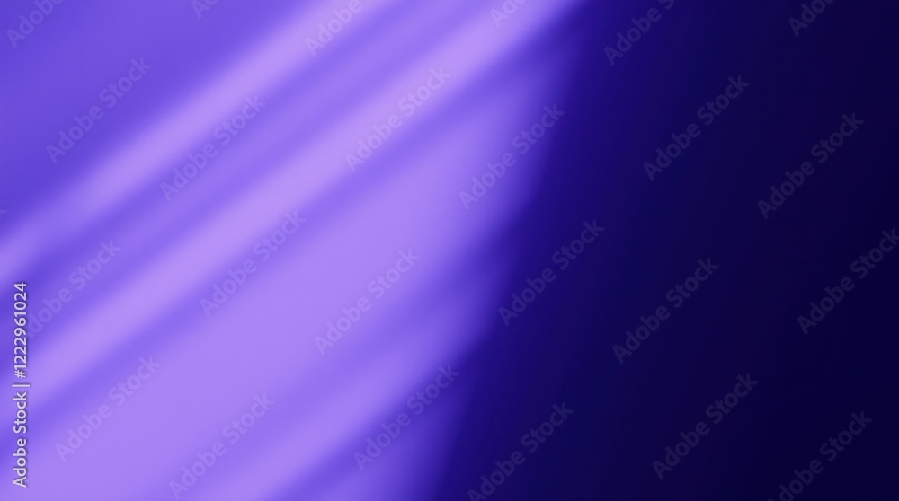 Fototapeta premium Subtle interplay of shadows and light creates an ethereal atmosphere in a dimly lit room during late evening hours