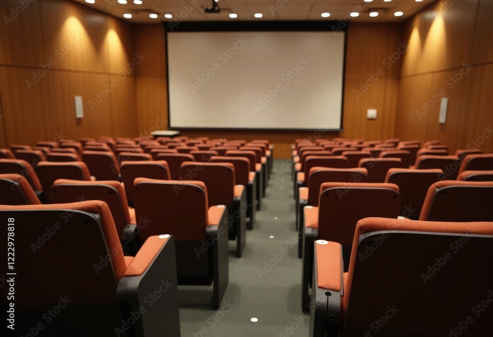 Fototapeta premium Empty lecture hall or meeting hall in the university
