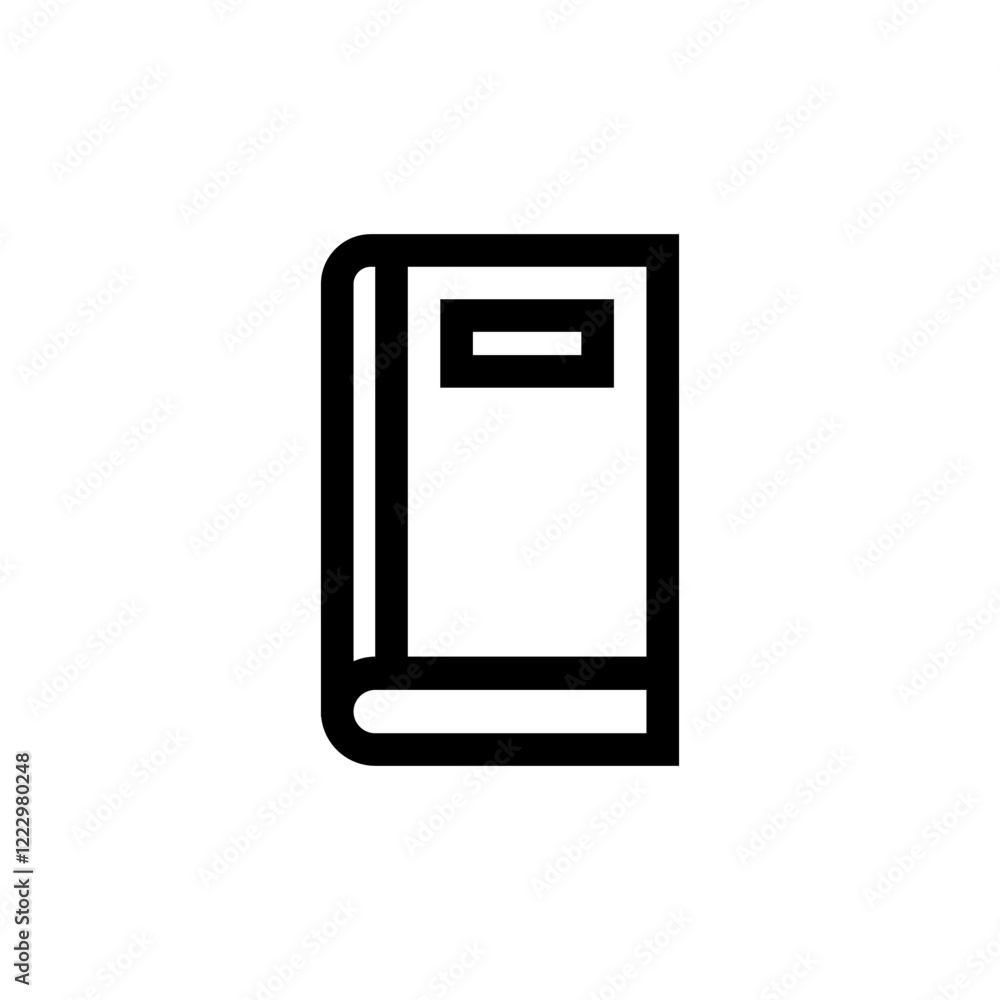 book icon simple design, book illustration book icon simple design, book illustration