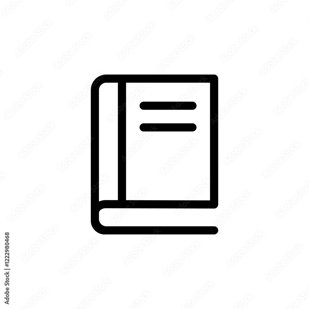 book icon simple design, book illustration book icon simple design, book illustration
