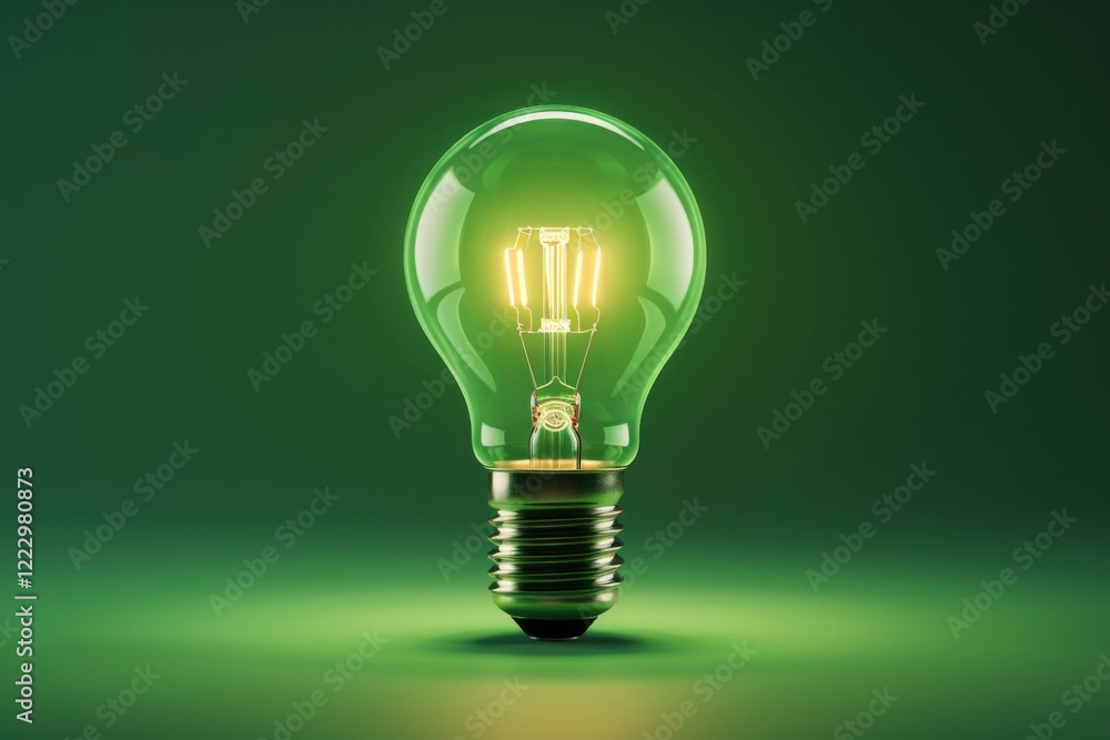 Green Light bulb lightbulb innovation electricity. Green Light bulb lightbulb innovation electricity.