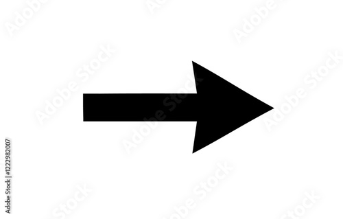 Arrow, line arrow vector. Flat style symbol. Arrow on a white background. vector illustration. Arrows big black icon set. Arrow. Cursor. Modern complex directions.	
