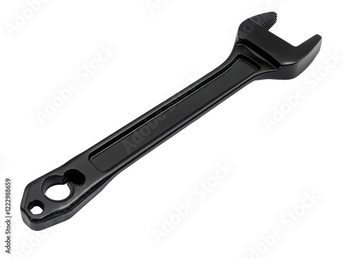 Wallpaper Mural Isolated black adjustable wrench tool Torontodigital.ca