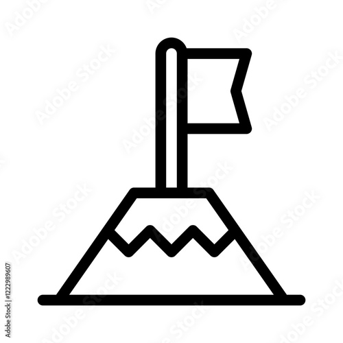 vision board line icon