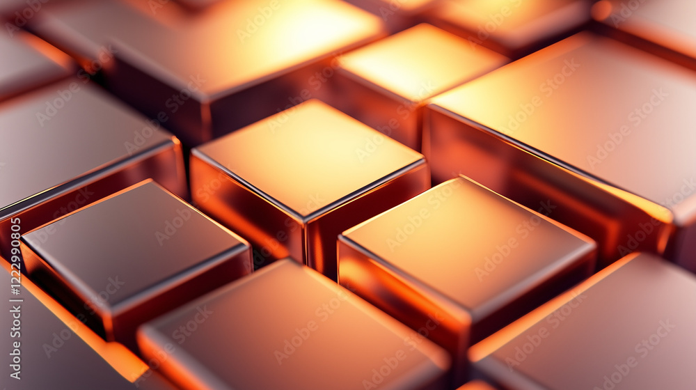 Abstract texture of metal ingots with a bronze sheen Abstract texture of metal ingots with a bronze sheen