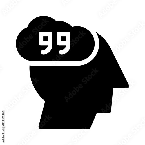 vision board glyph icon