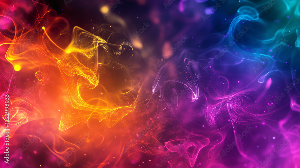 Fototapeta premium Abstract texture, neon colored gradient wallpaper
