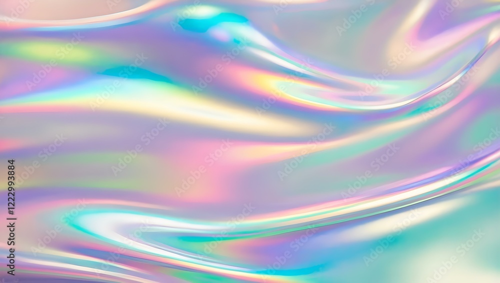 Obraz premium iridescent liquid colorful y2k background 
