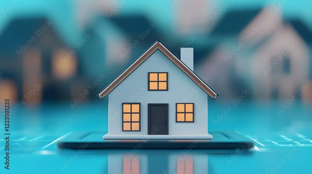 Smart Home System with Digital Energy-Efficient Icons and Eco-Friendly Features Smart Home System with Digital Energy-Efficient Icons and Eco-Friendly Features
