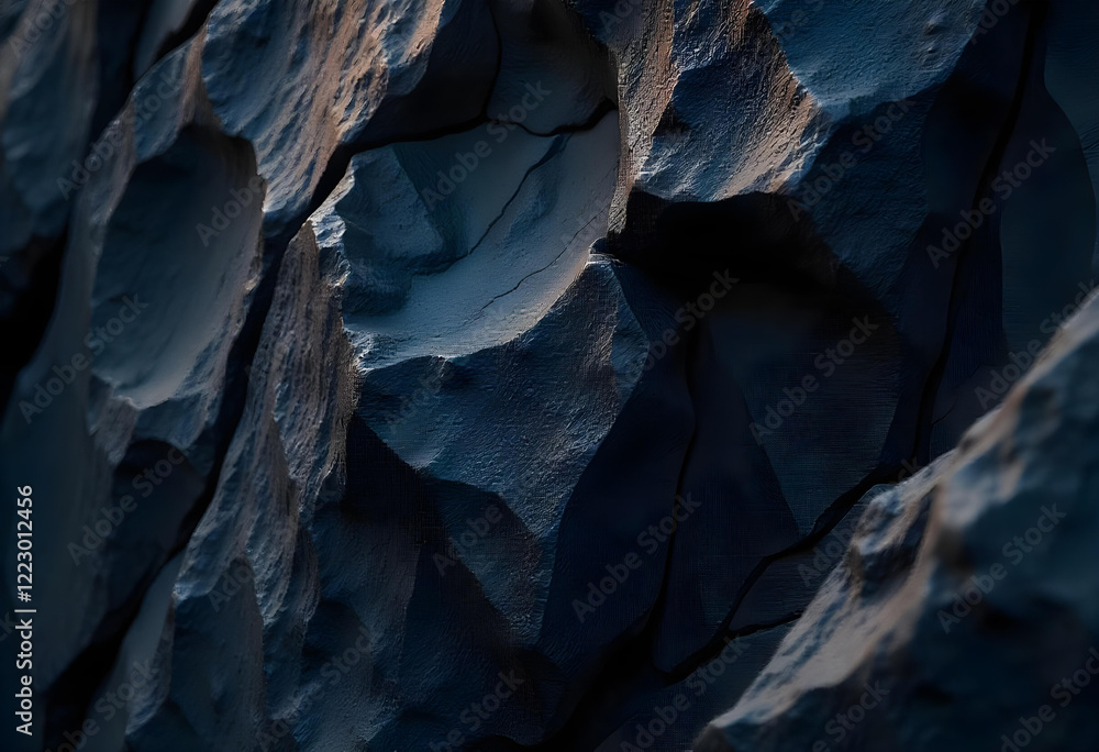 Close-up view of a dark gray rock face Close-up view of a dark gray rock face