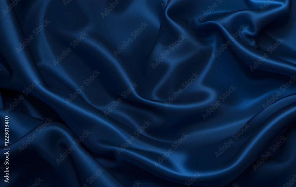 Black blue abstract background Dark blue silk satin texture background Shiny fabric with wavy soft pleats Dark blue elegant background with copy space for your design Liquid wave effect Black blue abstract background Dark blue silk satin texture background Shiny fabric with wavy soft pleats Dark blue elegant background with copy space for your design Liquid wave effect