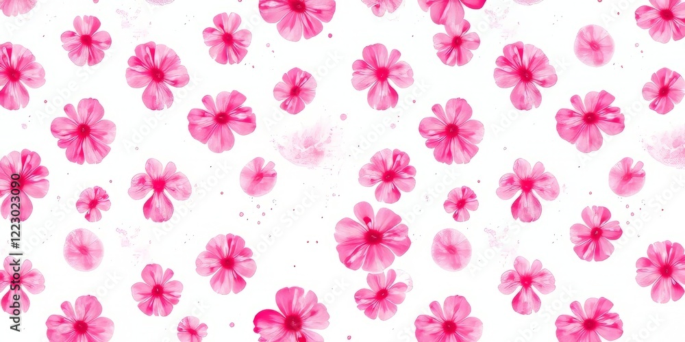 Pink Watercolor Pattern Abstract Design Pink Watercolor Pattern Abstract Design