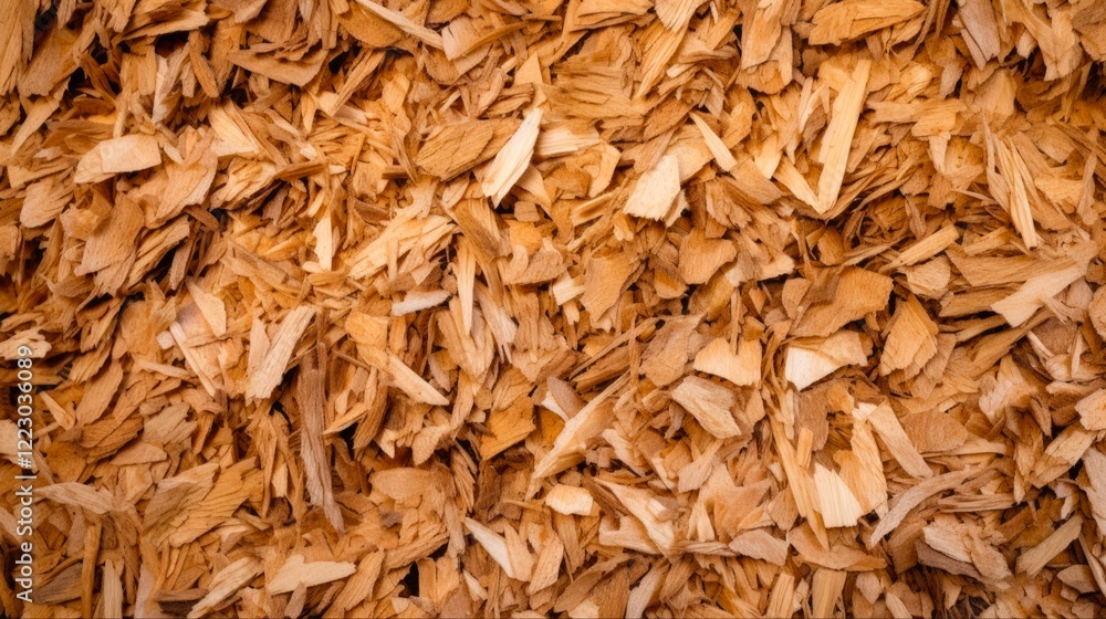 Wood Chip Background Texture - Sloping Pile of Industrial Wood Chips for Your Material Design and Board Texture Needs Wood Chip Background Texture - Sloping Pile of Industrial Wood Chips for Your Material Design and Board Texture Needs
