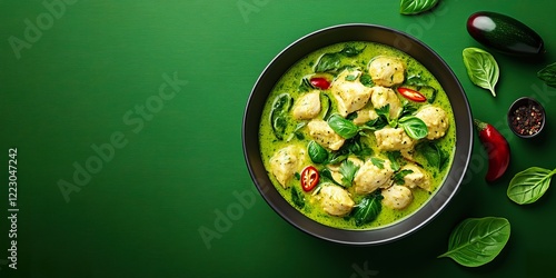 Delicious Chicken Green Cur...
