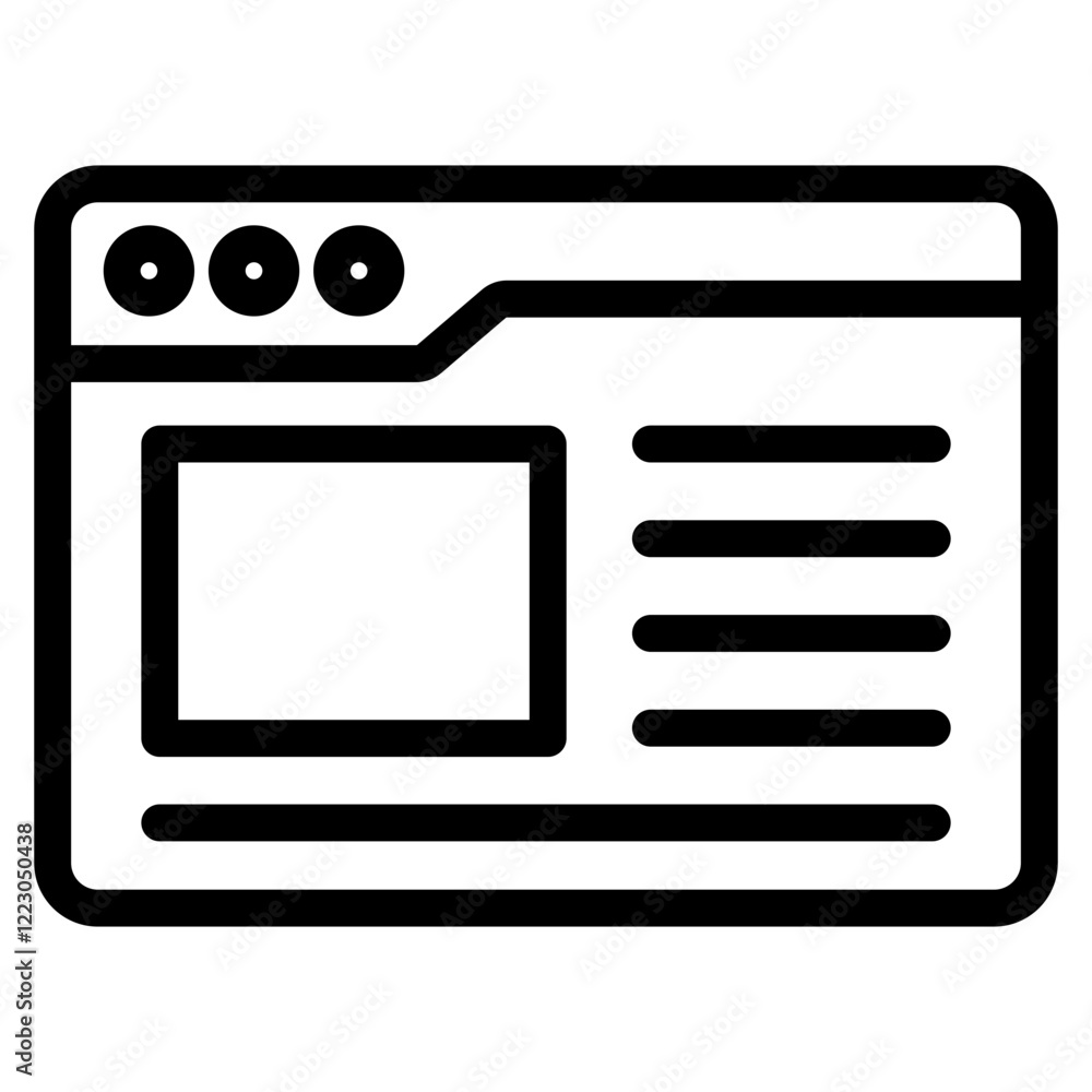 Webpage icon