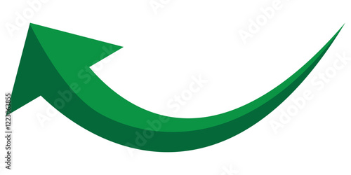 Print flat style. arrow icon for your web site design, logo, app, UI. arrow indicated the direction symbol. curved arrow sign . 1176