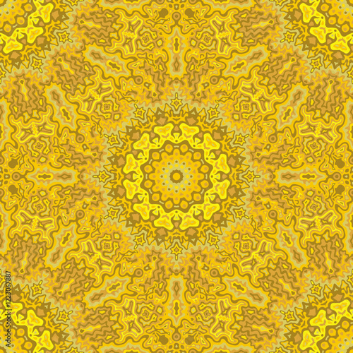 Portugal seamless pattern ethnic design. Mosaic tile ornament repeat square motif. Brocade abstract textile print. Creative texture ethnic seamless pattern. Vector ornament shawl fabric print.