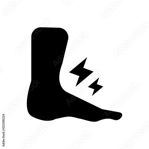 Ache foot icon