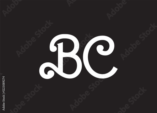 BC Abstract Letters Logo Monogram