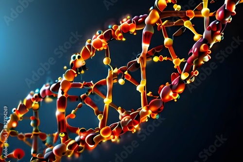 Transcription factor complexed with DNA
 photo