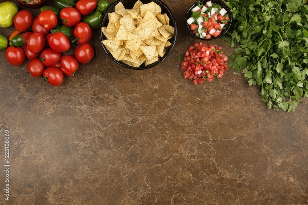 Fresh Ingredients for Tasty Taco Preparation