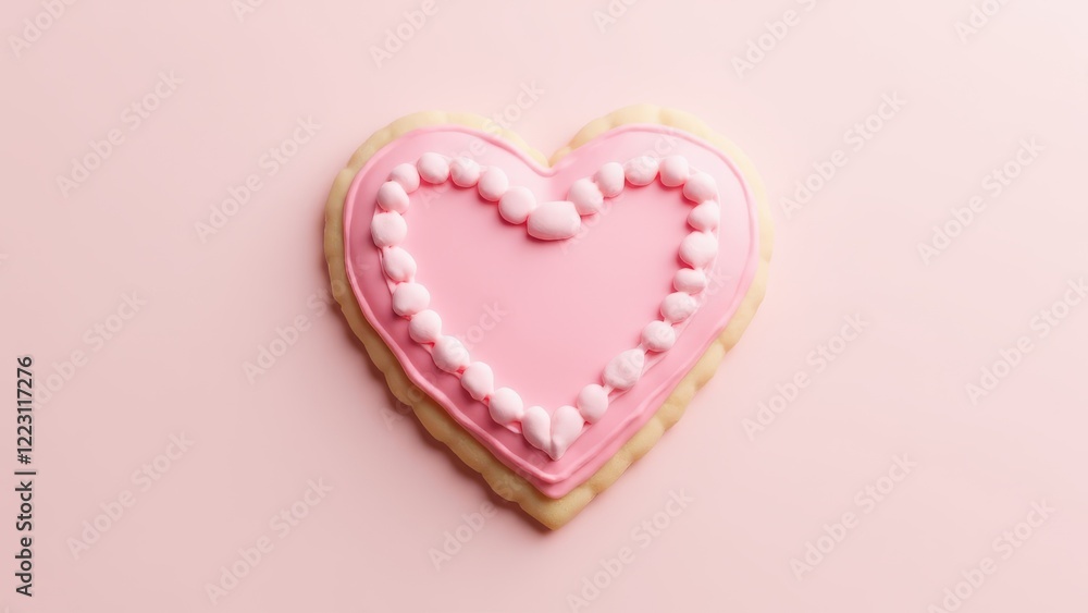 A detailed cookie icing mockup with smooth, elegant icing decorations on a freshly baked cookie. Ideal for food-related designs. A detailed cookie icing mockup with smooth, elegant icing decorations on a freshly baked cookie. Ideal for food-related designs.