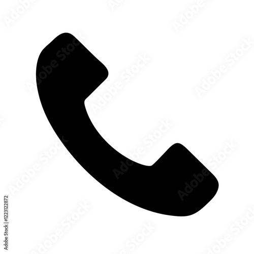 "Telephone Vector Icon: Classic Communication Made Simple"