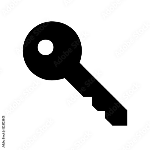 "Key Vector Icon: Unlocking Security and Access"