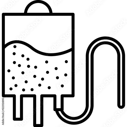 Blood Bag Icon