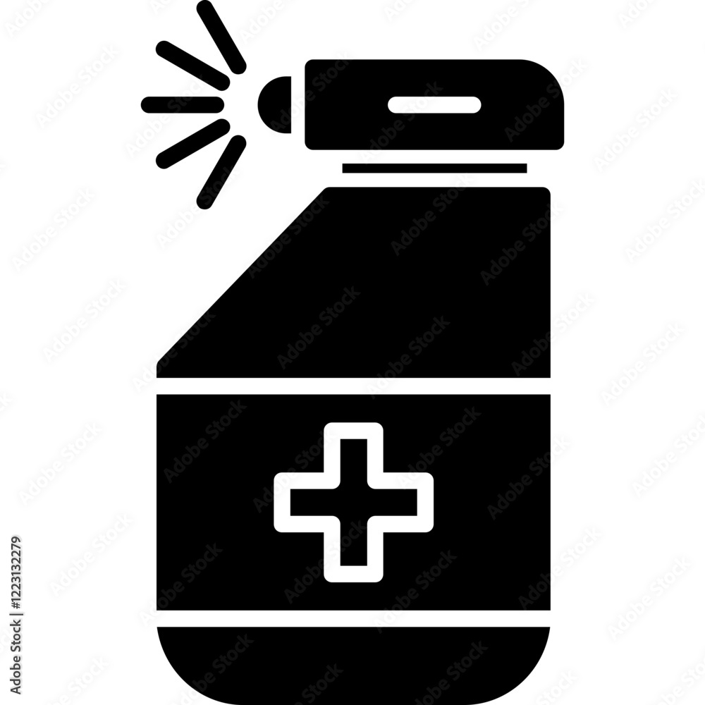 Fototapeta premium Disinfection Icon