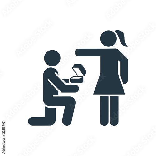 Proposal rejection moment icon