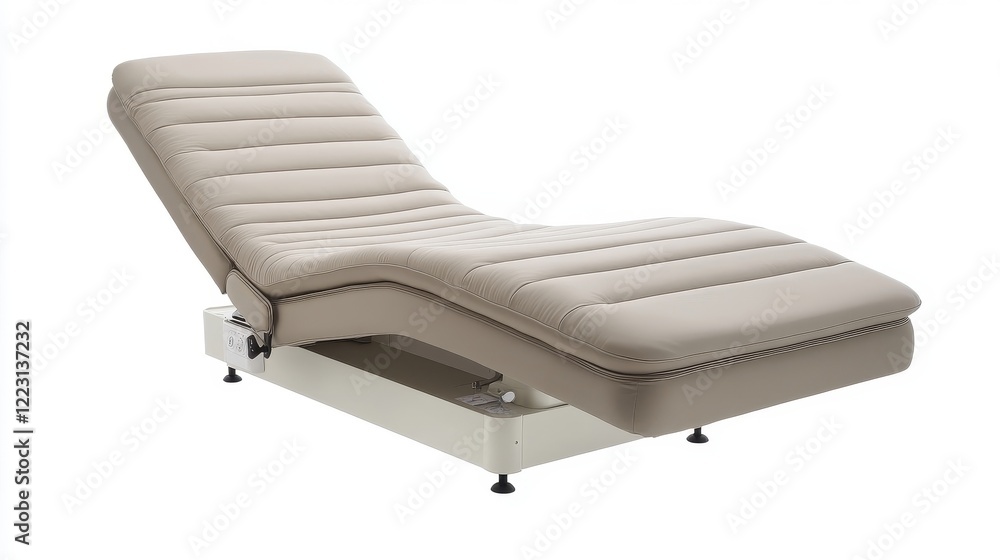 Modern Relaxing Chaise Lounge in Neutral Color Modern Relaxing Chaise Lounge in Neutral Color