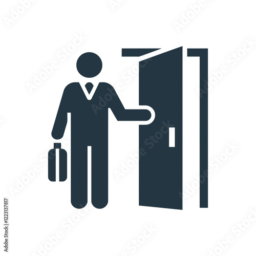 Business Exit Icon