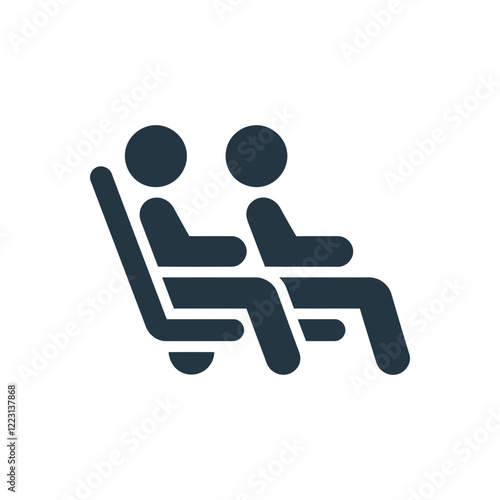 Sitting Together Icon