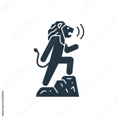 Heroic Lion Icon