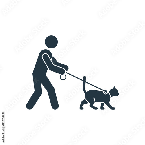 Calm Cat Walk Icon