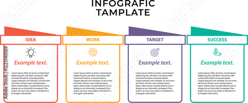 Modern Infographic Template with Infused AI and Automation Insights
