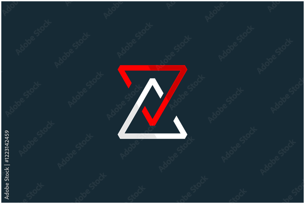Initial AZ Logo Design Vector Initial AZ Logo Design Vector