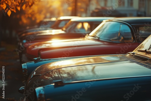 Wallpaper Mural close-up of parked cars on the hi-tech site Torontodigital.ca