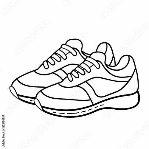 sneakers isolated